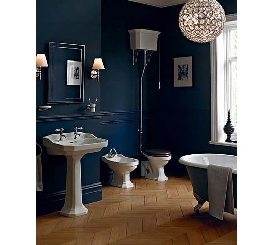 Blue Bathroom