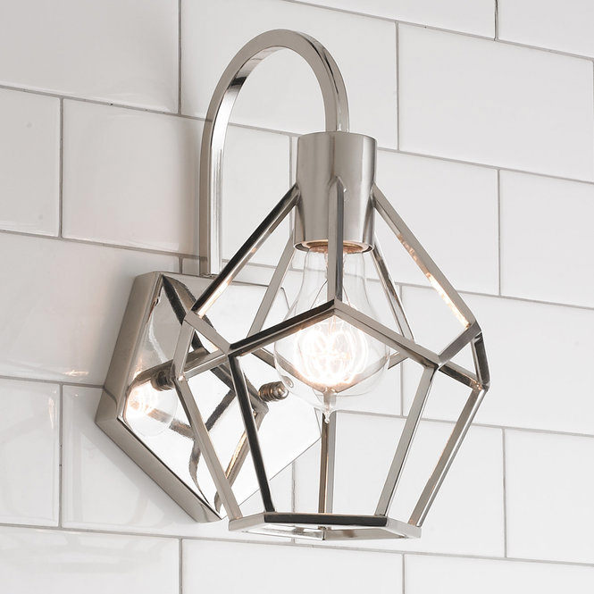 Geometric Diamond Sconce