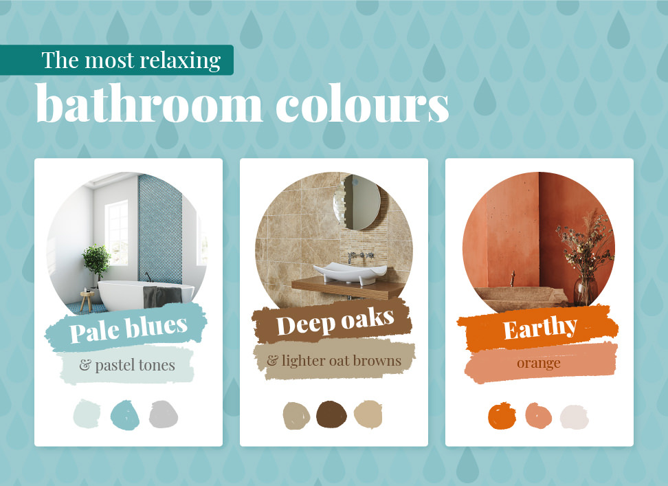 Relaxing Bathroom Colours
