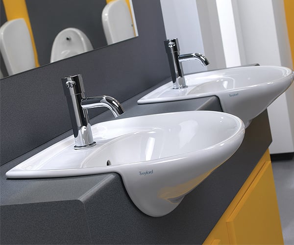 Semi Recessed Basin