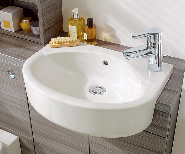 Semi Recessed Basin