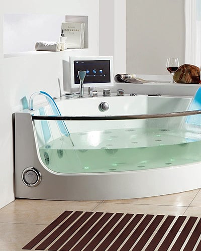 Semi-Circle Whirlpool Bathtub